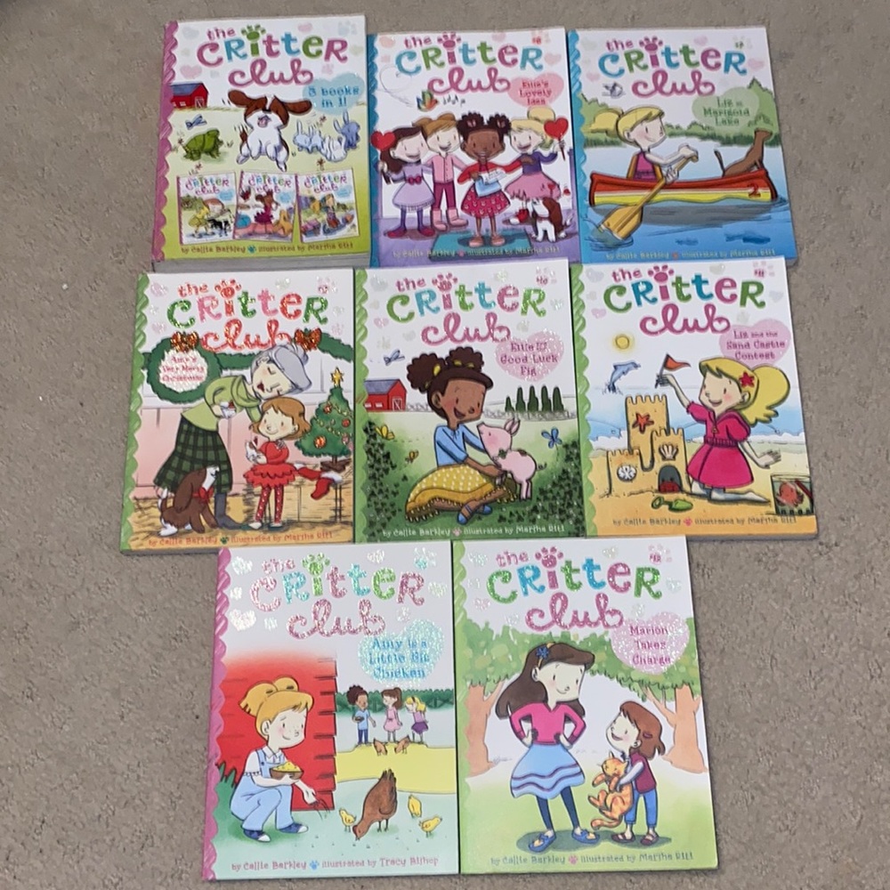 The Critter Club Books Series 1-3,6-7,9-13